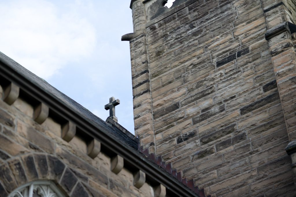 cross on church